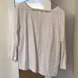 Patterned Blouse from J Crew